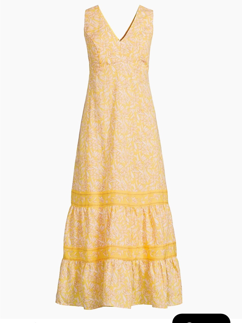 Lilly Pulitzer Avlyn Maxi Dress Honeycomb Hideaway Engineered, Like New - Picture 5 of 10